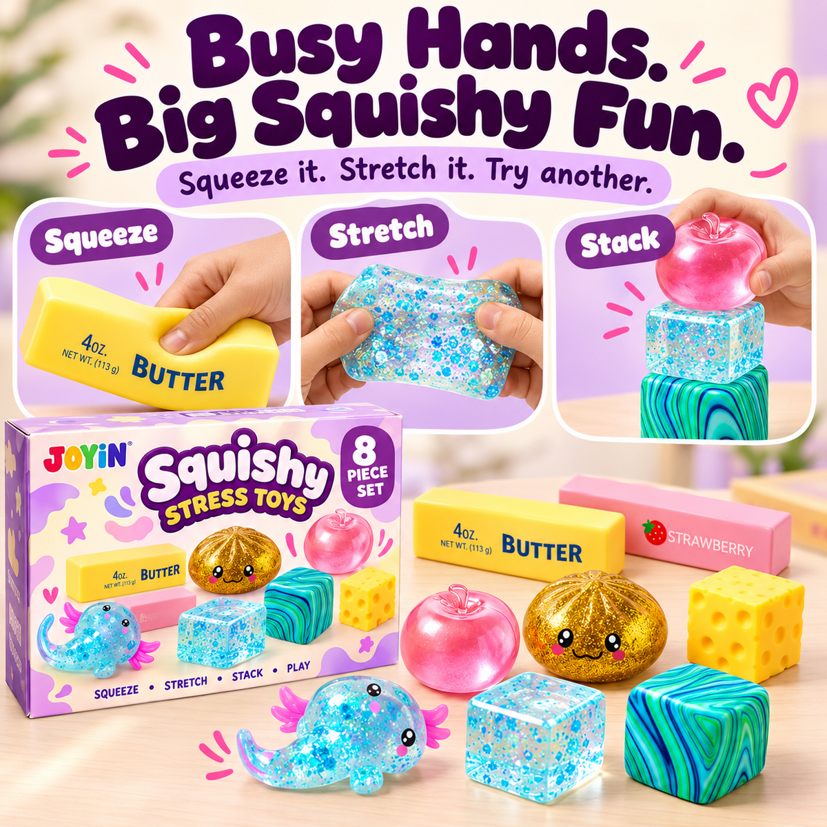 Stress Relief Squishy Bundle