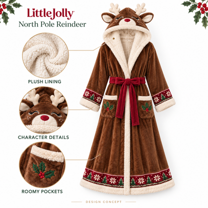 LittleJolly™ CozyHug Heated Robe