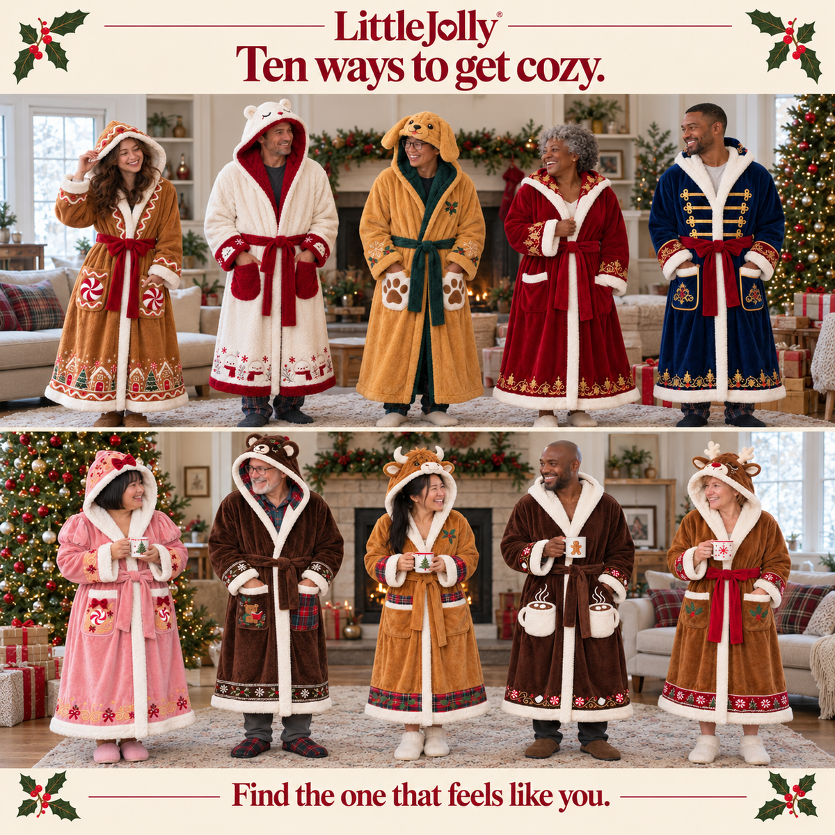 LittleJolly™ CozyHug Heated Robe