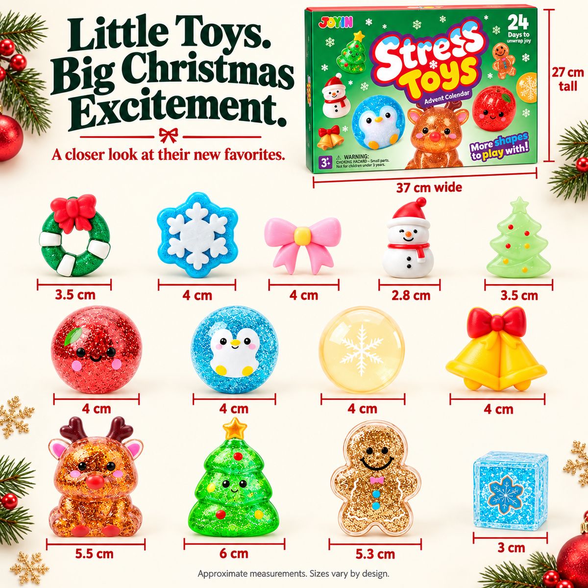 Christmas Stress Relief Toy Advent Calendar